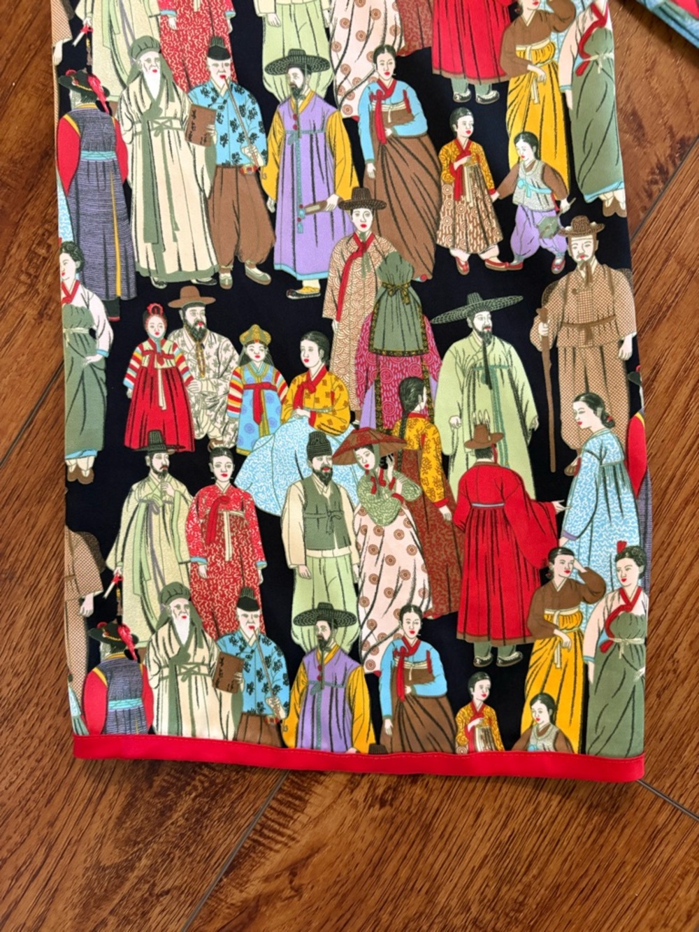 Natori Dynasty “Crowded City” Zip Caftan | XL - Picture 3 of 9